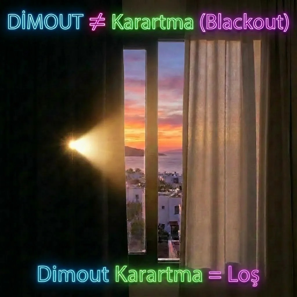 Dimout karartma blackout perde modelleri dimavut davut perde