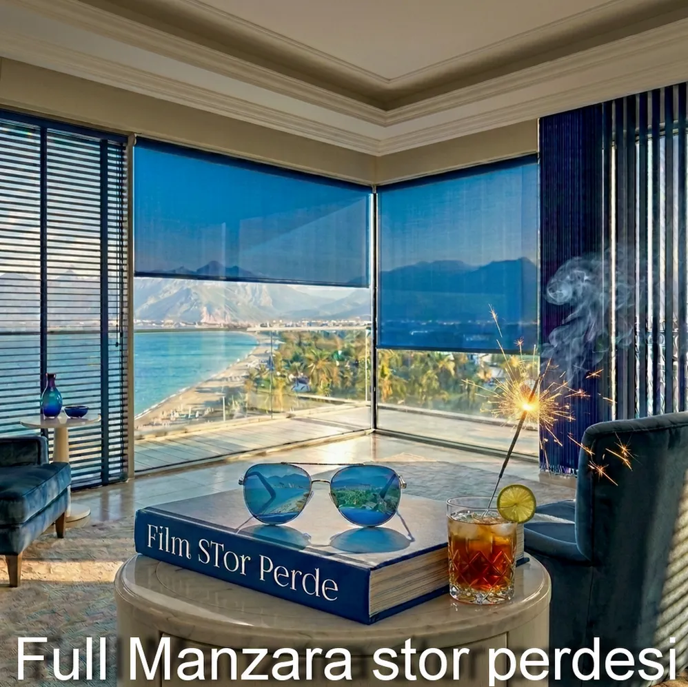 OTEL YANMAZ STOR JALUZİ DİKEY MEKANİZMALI PERDESİ